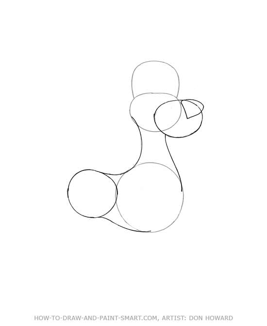 550x671 Cartoon Deer