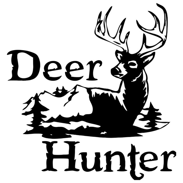 640x640 15.6cm16.4cm Deer Hunter Fashion Accessories Motorcycle Car