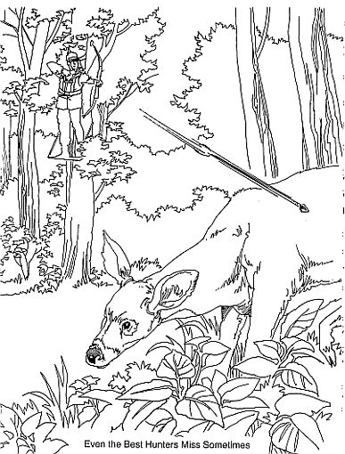 387x510 Hunter Drawings Bow Hunting Drawing2 Drawing Bow