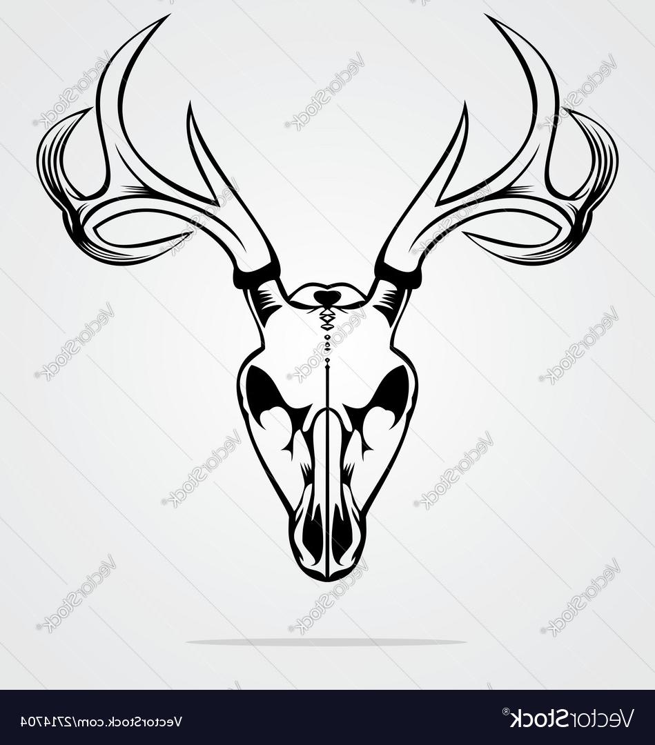 949x1080 Best Free Deer Skull Tribal Vector Pictures
