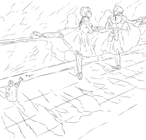 480x459 Dancers Practicing