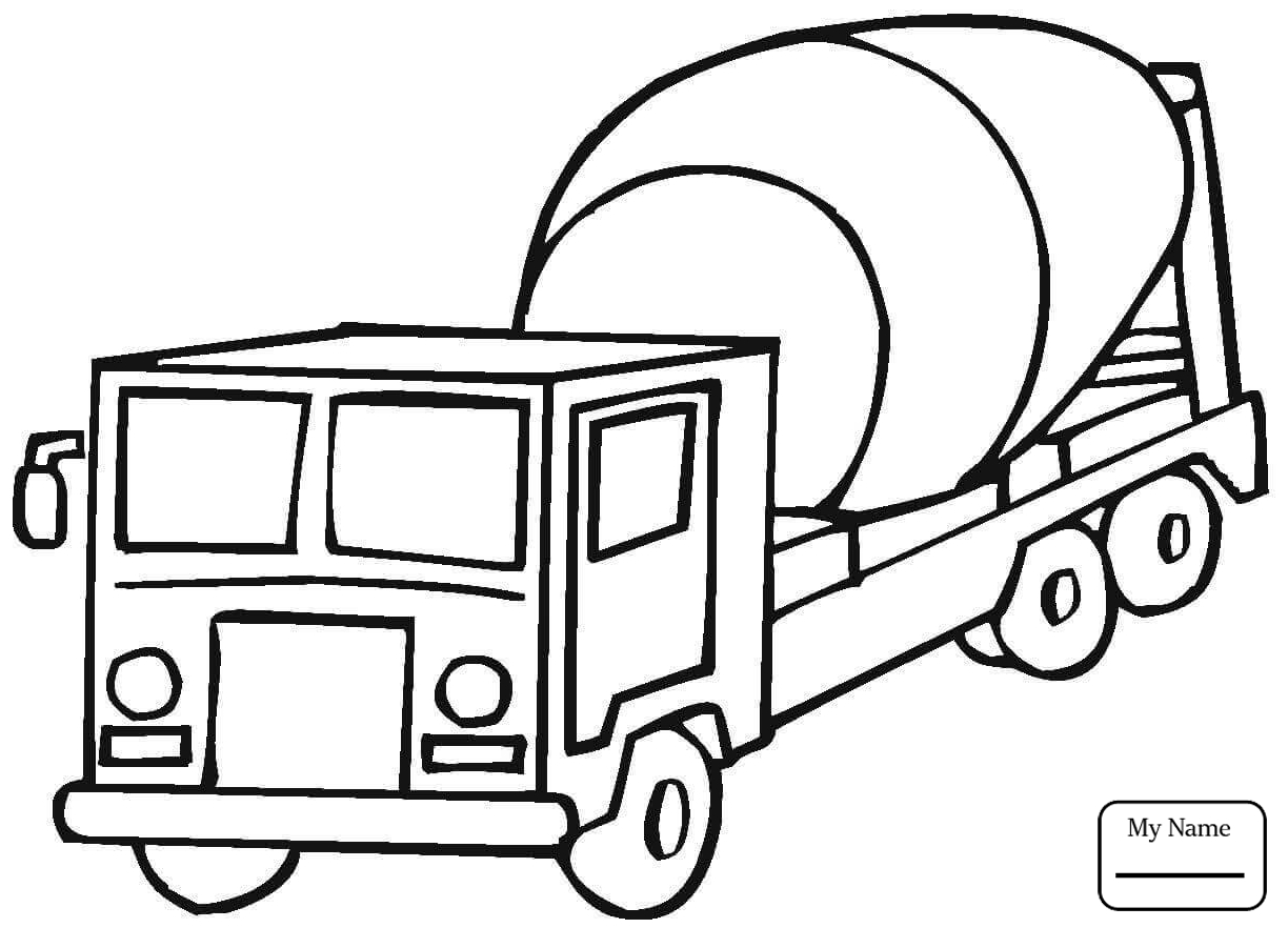 1224x882 Coloring Pages For Kids Delivery Truck Transport