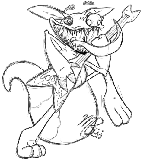 507x533 Demon Dog Weasyl