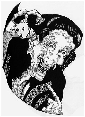 288x397 Demon Drawings, Vampires And Little Devils