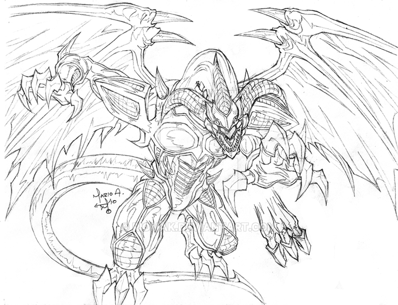 800x614 Red Demon Dragon Sketch By Riomak