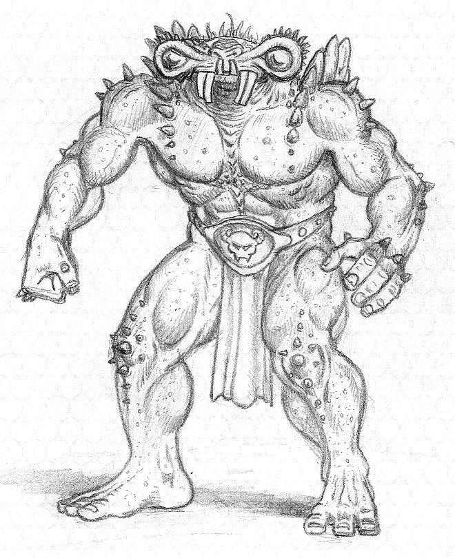 660x810 Demon Sketch By Mjarrett1000