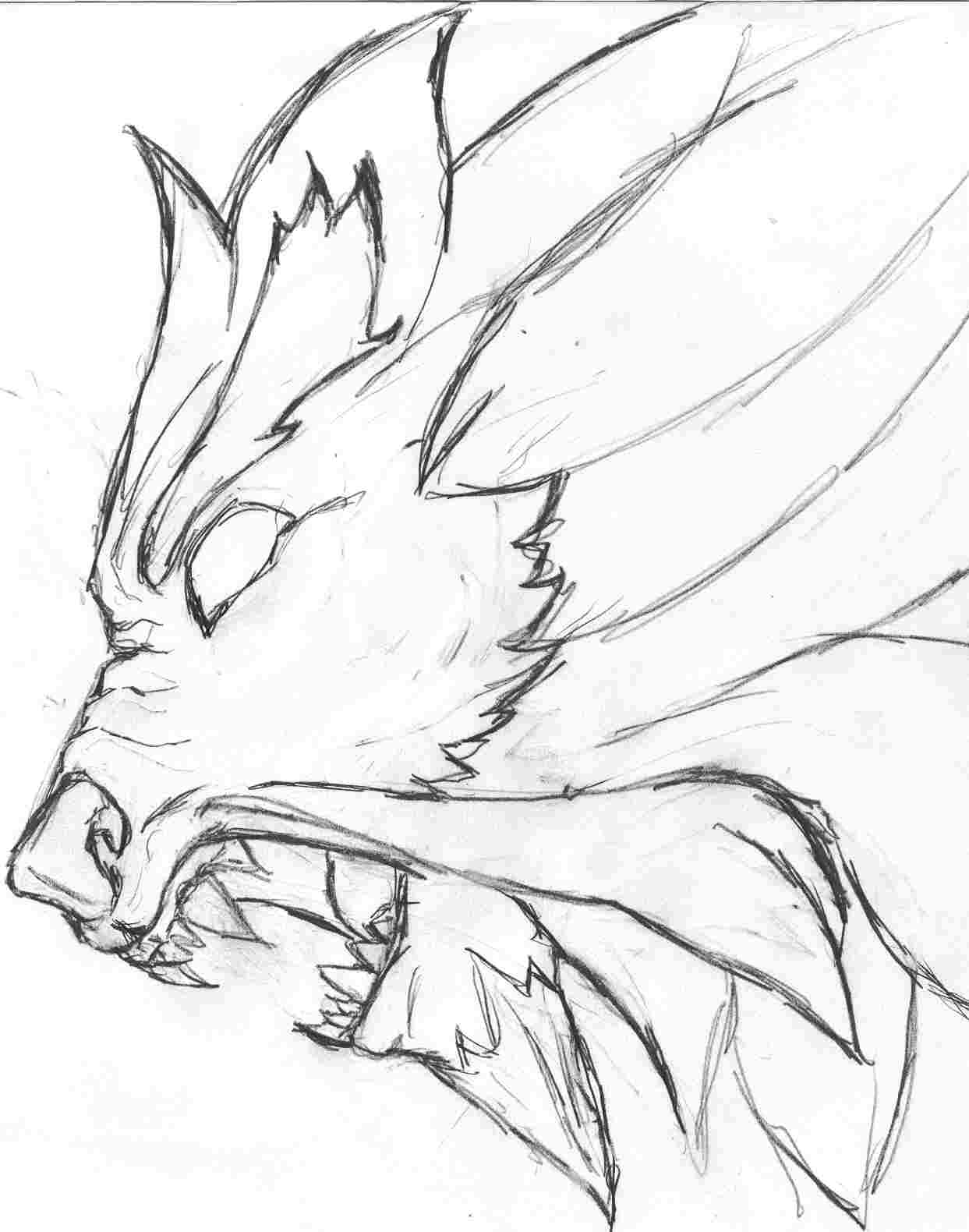 1243x1580 Demon Lion By Unbadass