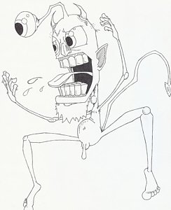 244x300 Devil Eyes Drawings Fine Art America