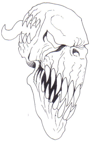 379x581 Fantasy Art Drawing How To Draw A Demon Face Hubpages