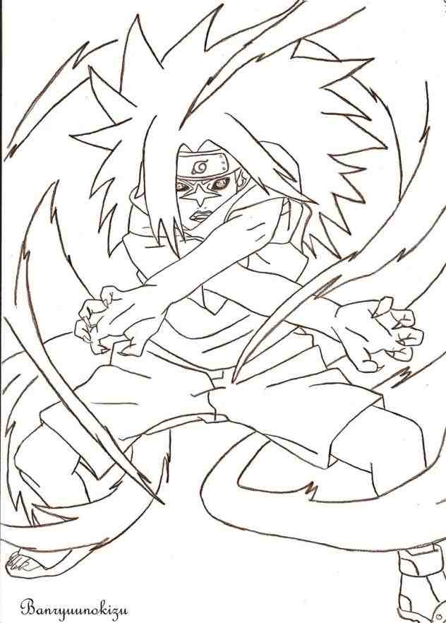 632x882 Sasuke Demon Drawing Drinkeats.club