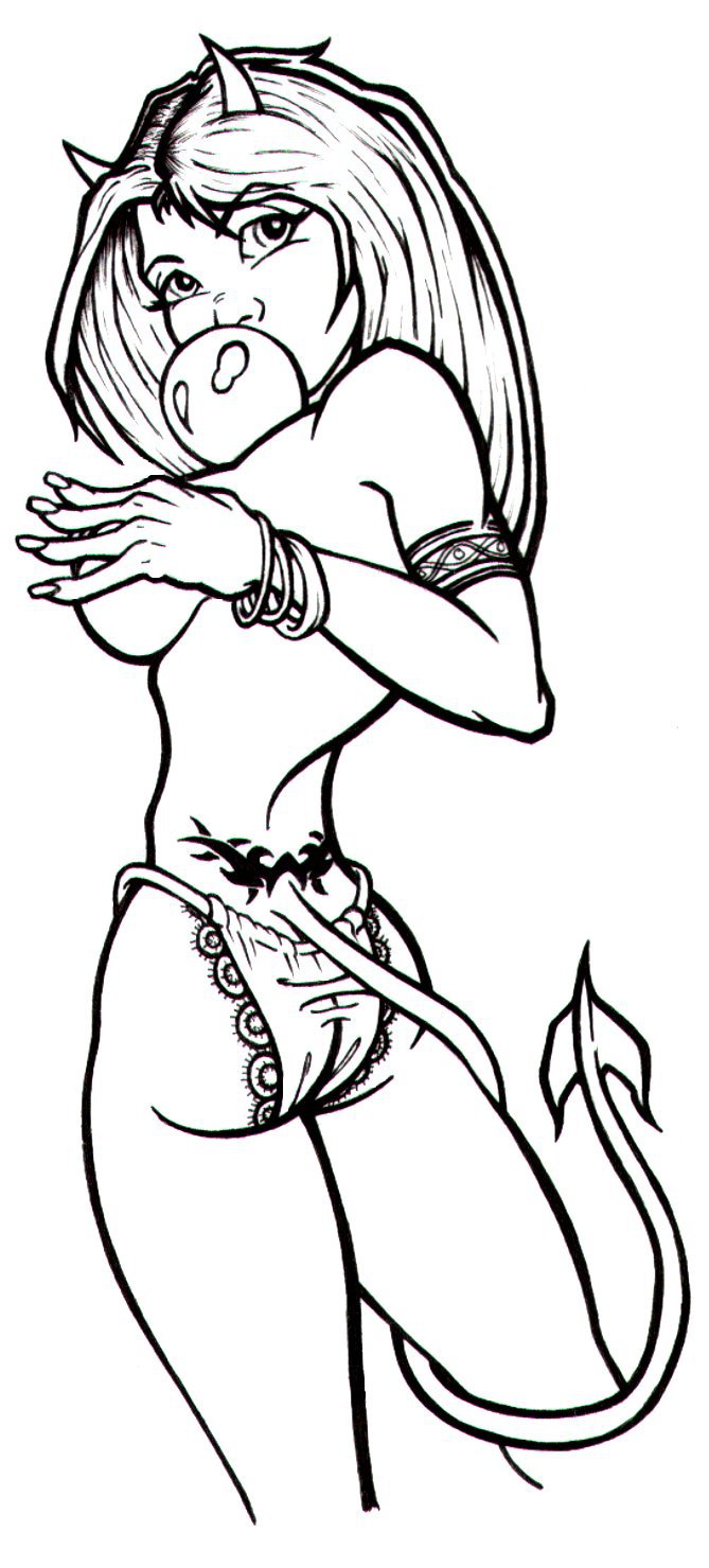 669x1479 Demon Girl By Roadtripz