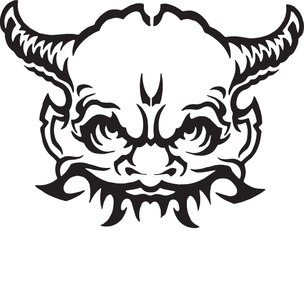 600x595 Demon No Mouth Clip Art