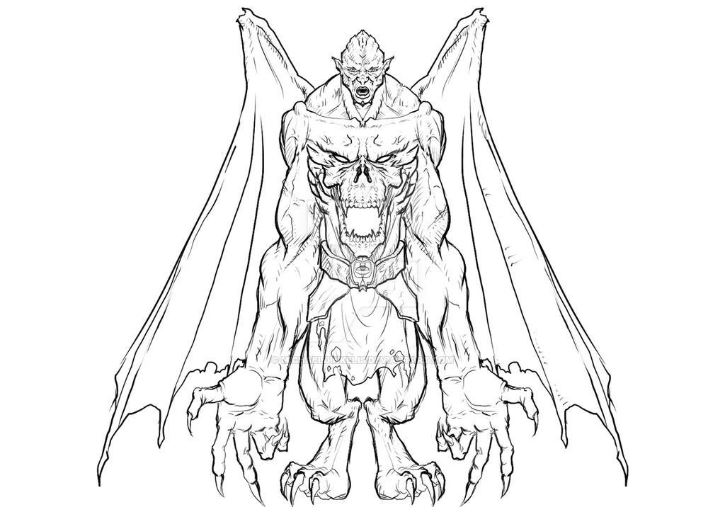 1024x716 Demon Skull Chest By Michaeldinkelis