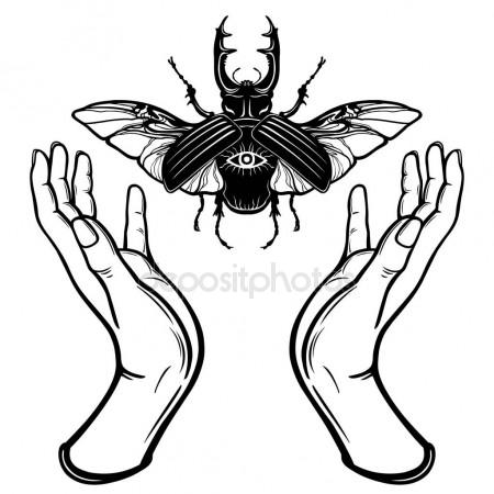 450x450 Devil Coloring Book. Red Demon With Wings And Horns. Helluva Ter