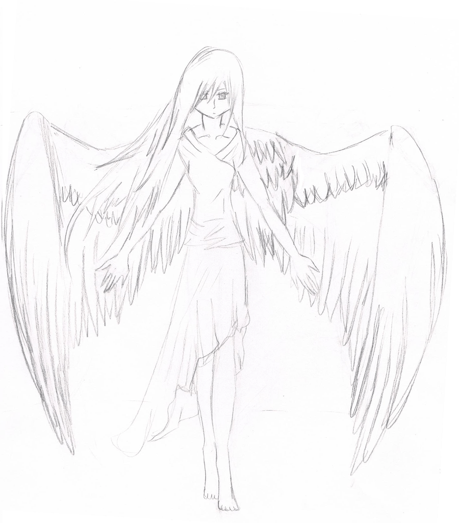 900x1025 Wings Drawings Sketches