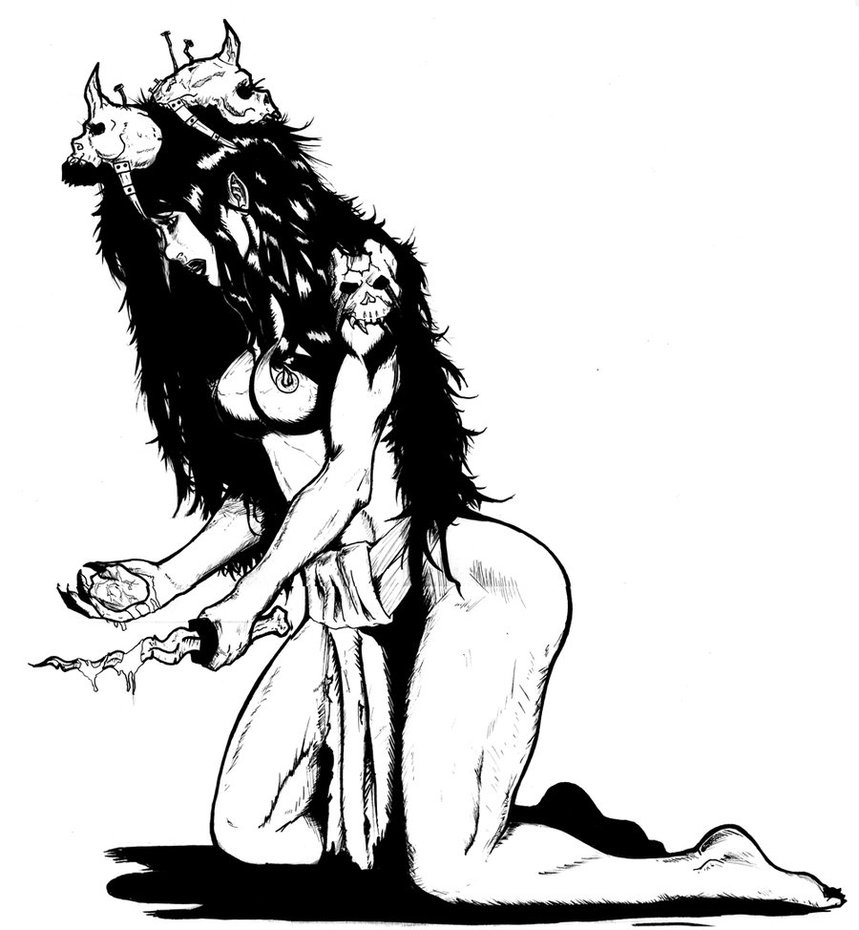 859x930 Demonic Woman 2 By Spcagent Harris