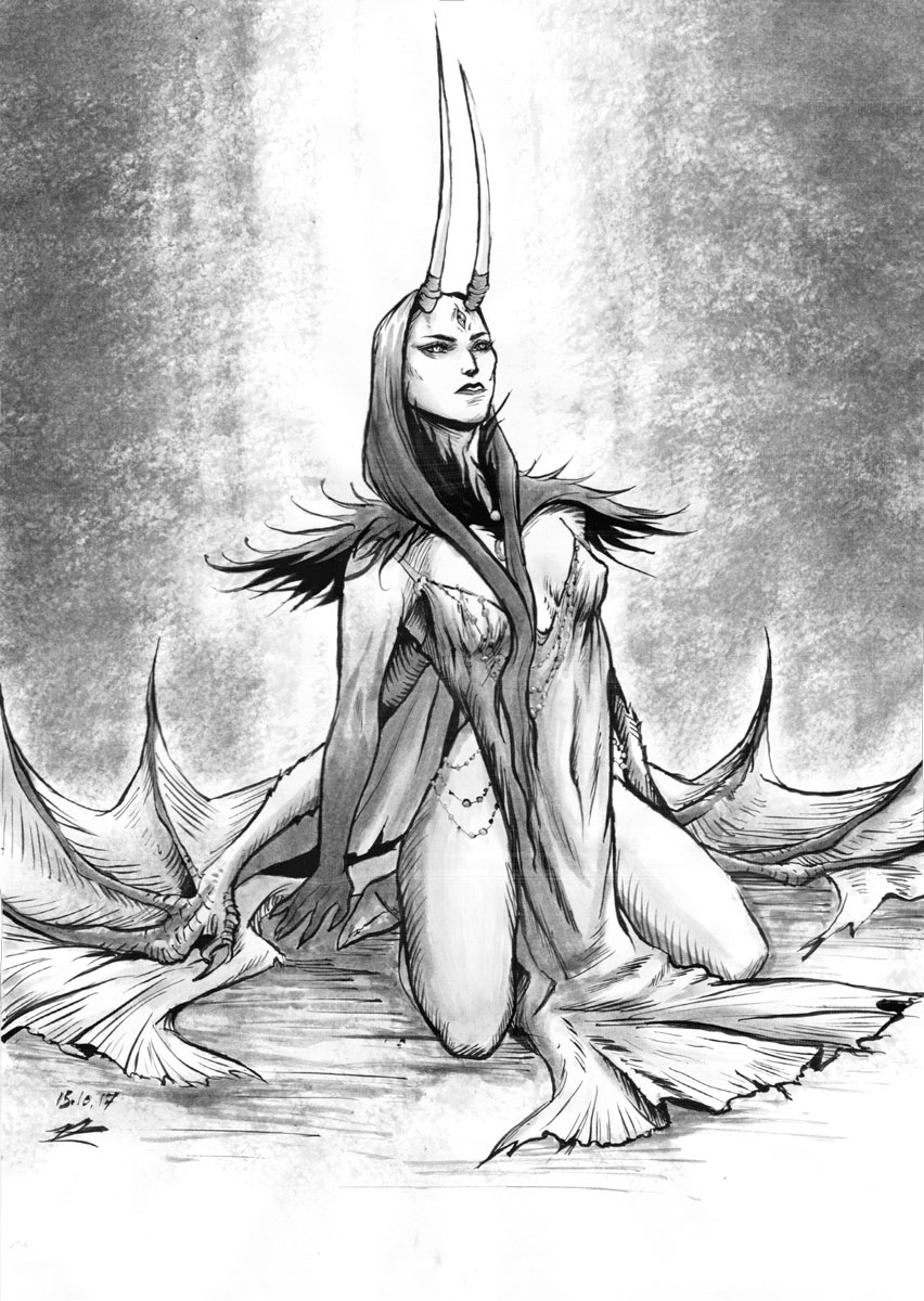 852x1200 Inktober 2017