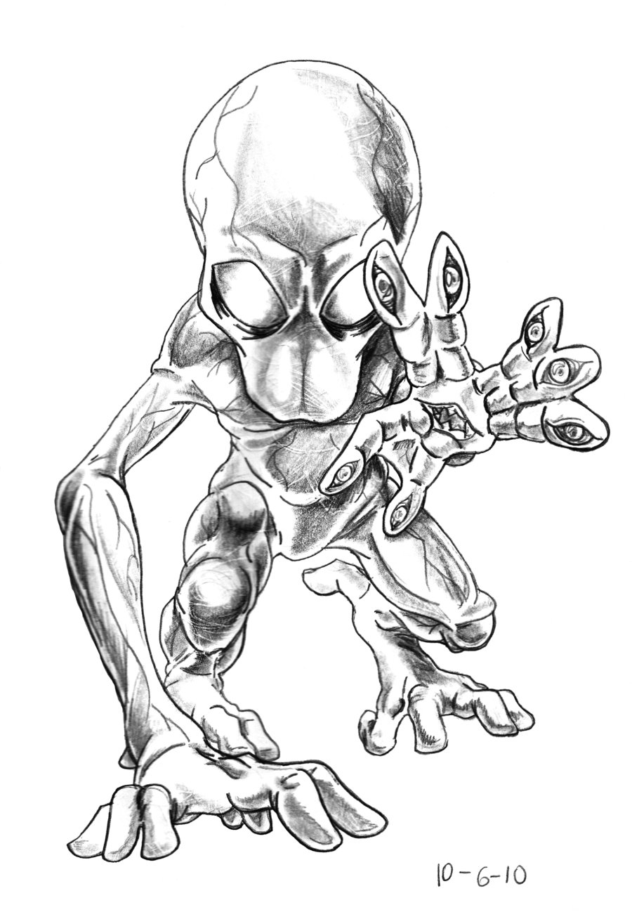 900x1298 Demon Drawings