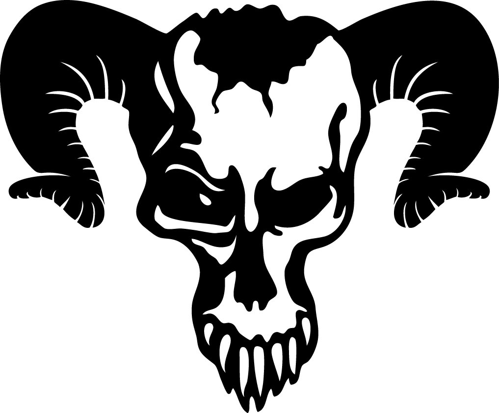 1017x841 Demon Skull By Pixelworlds