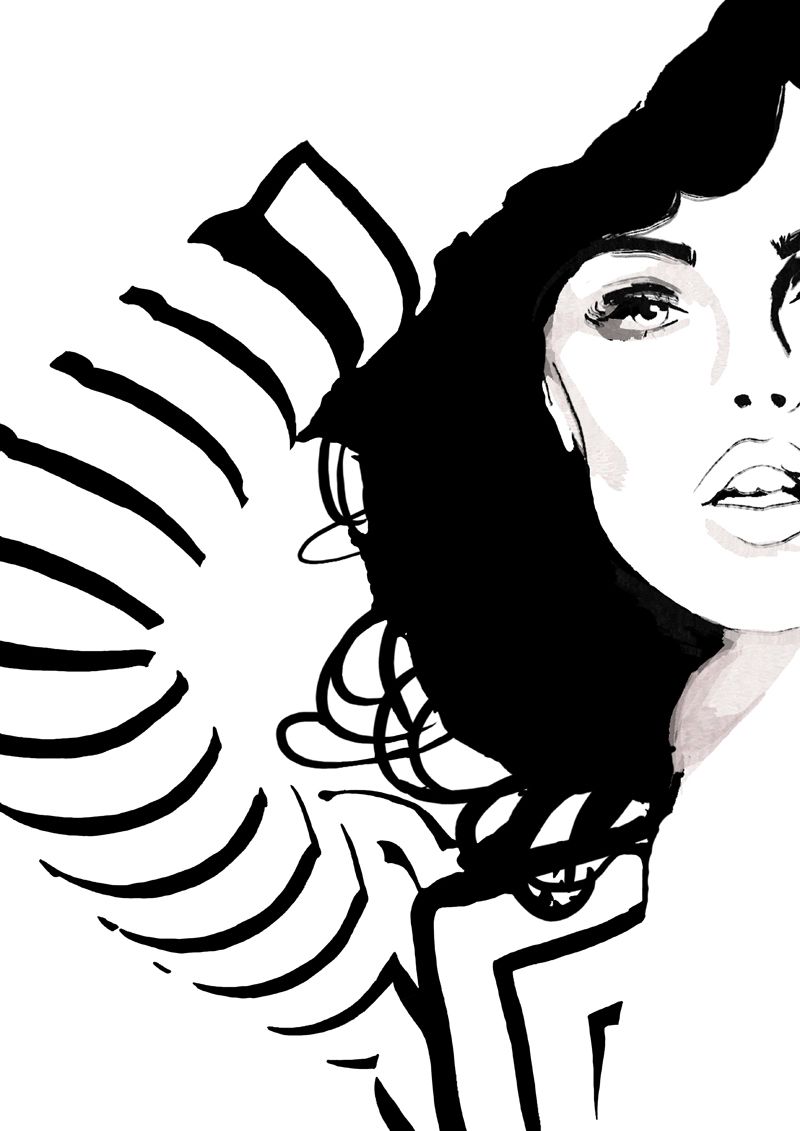 800x1131 Judith Van Den Hoek Fashion Illustrations Vans, Fashion