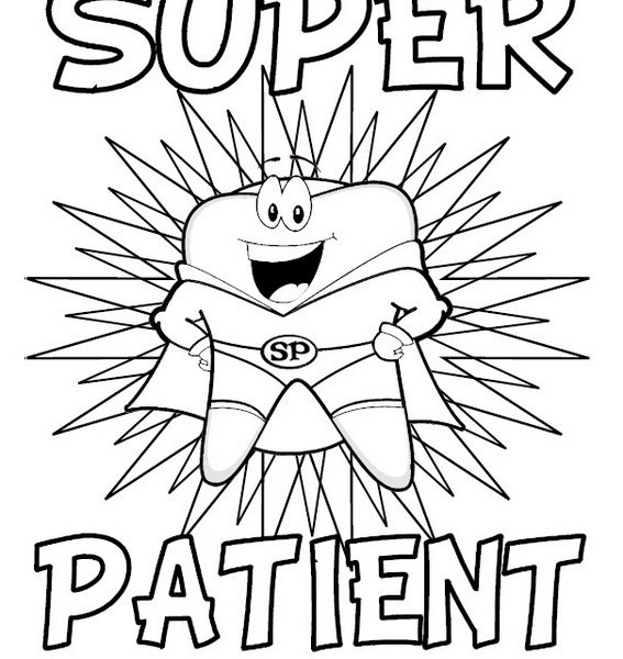 567x600 Free Printable Dental Coloring Pages Coloring Pages
