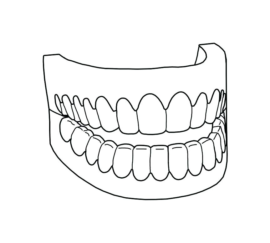 863x777 Teeth Coloring Teeth Coloring Pages Printable Wonderful Dental