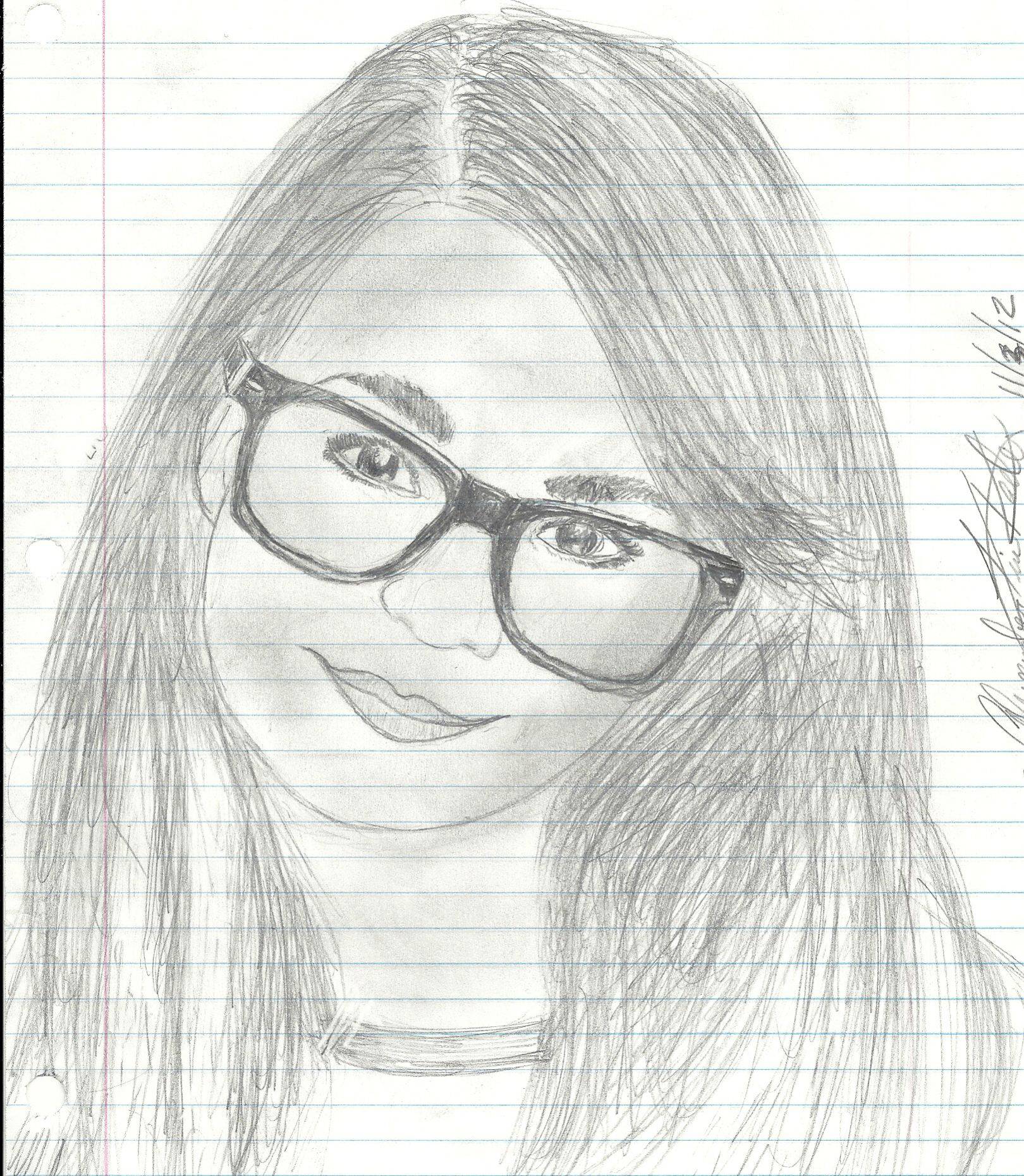 1620x1861 Girl Drawing