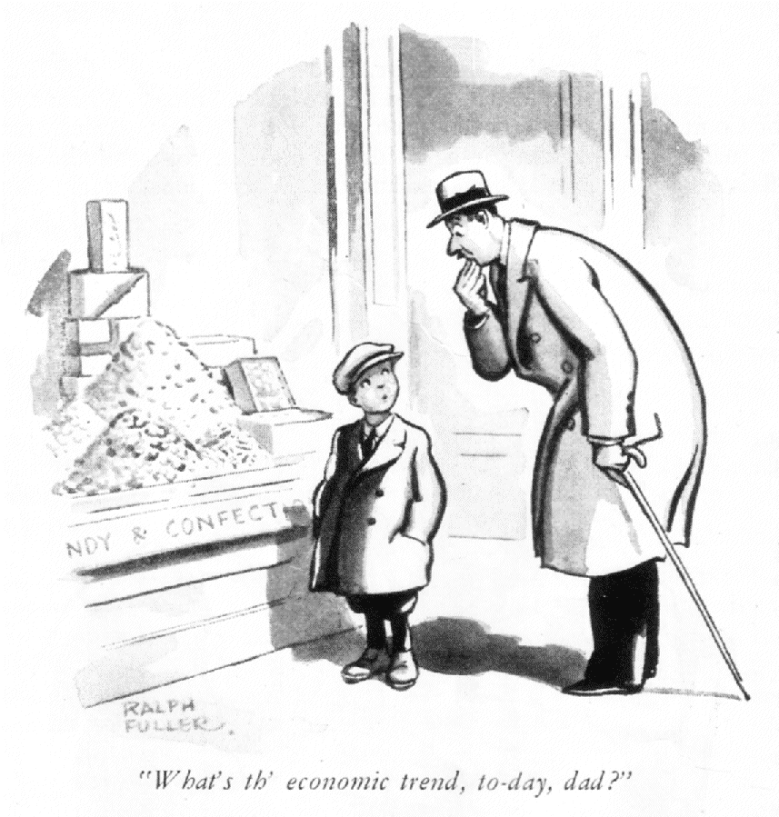 857x899 The Great Depression In Cartoons, Part 7 Miscellaneous Drawings