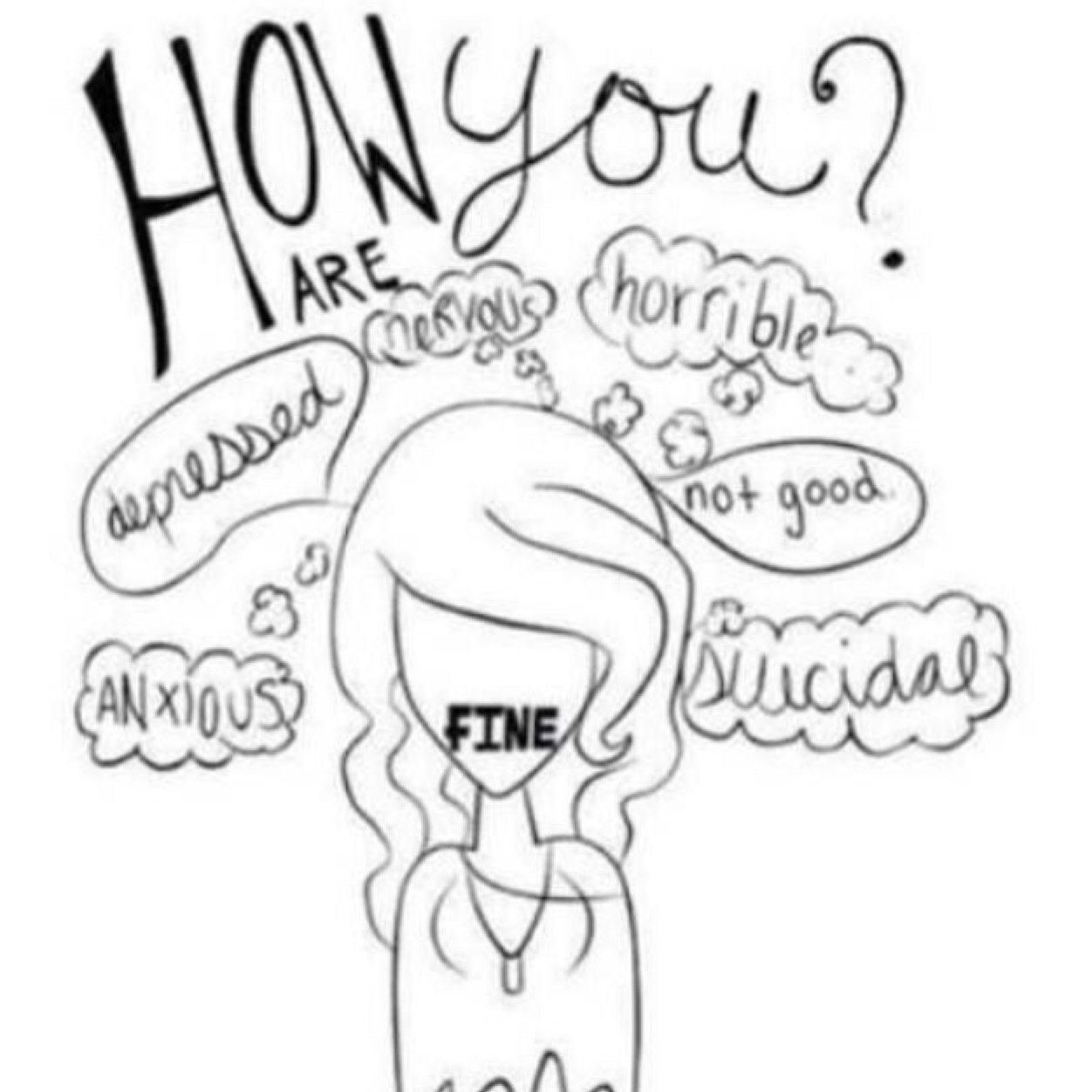 1252x1252 Depressed Girl (@deathdepressed) Twitter