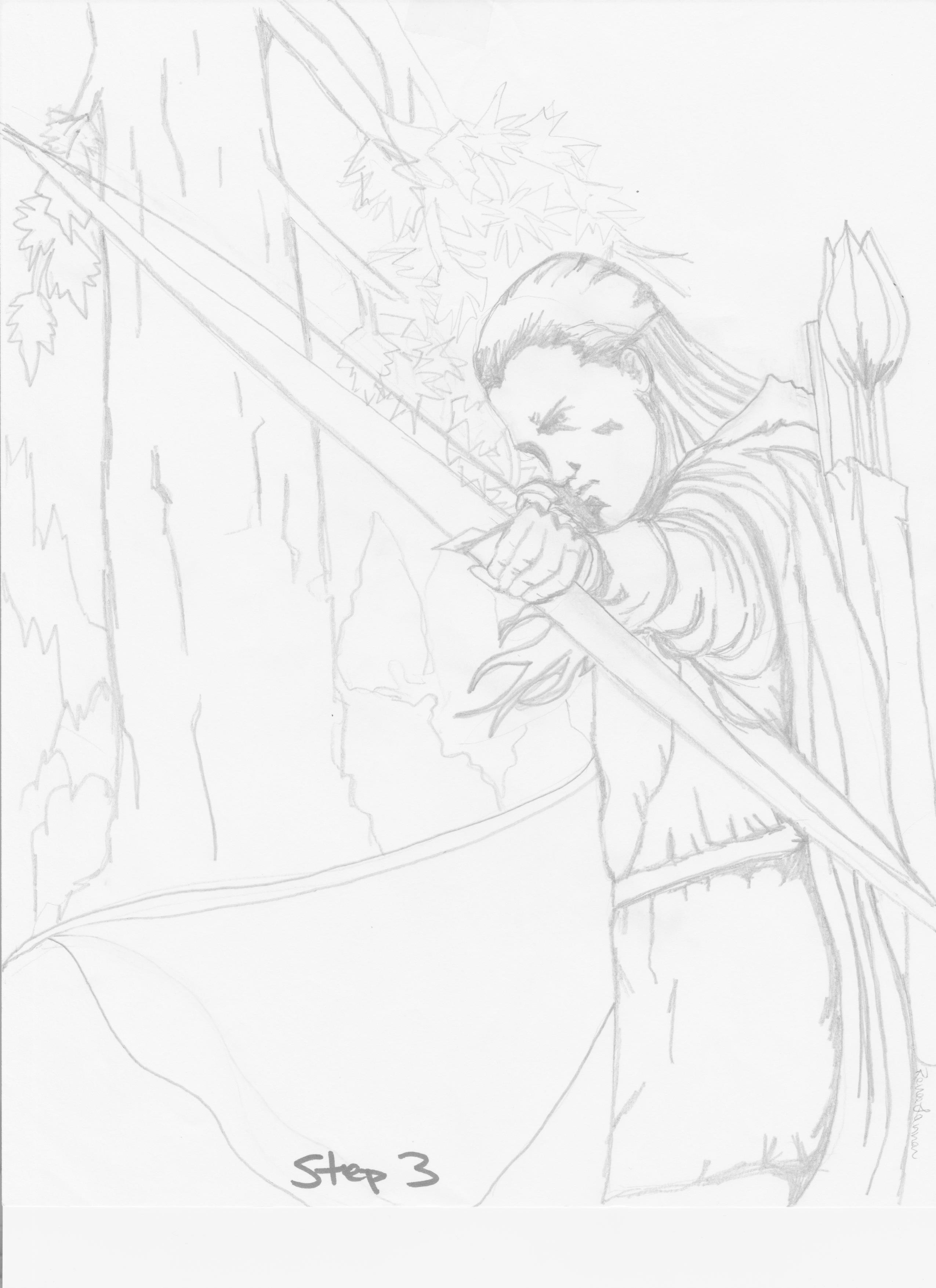 2550x3507 Week 6 Drawing Lesson Character And Landscape