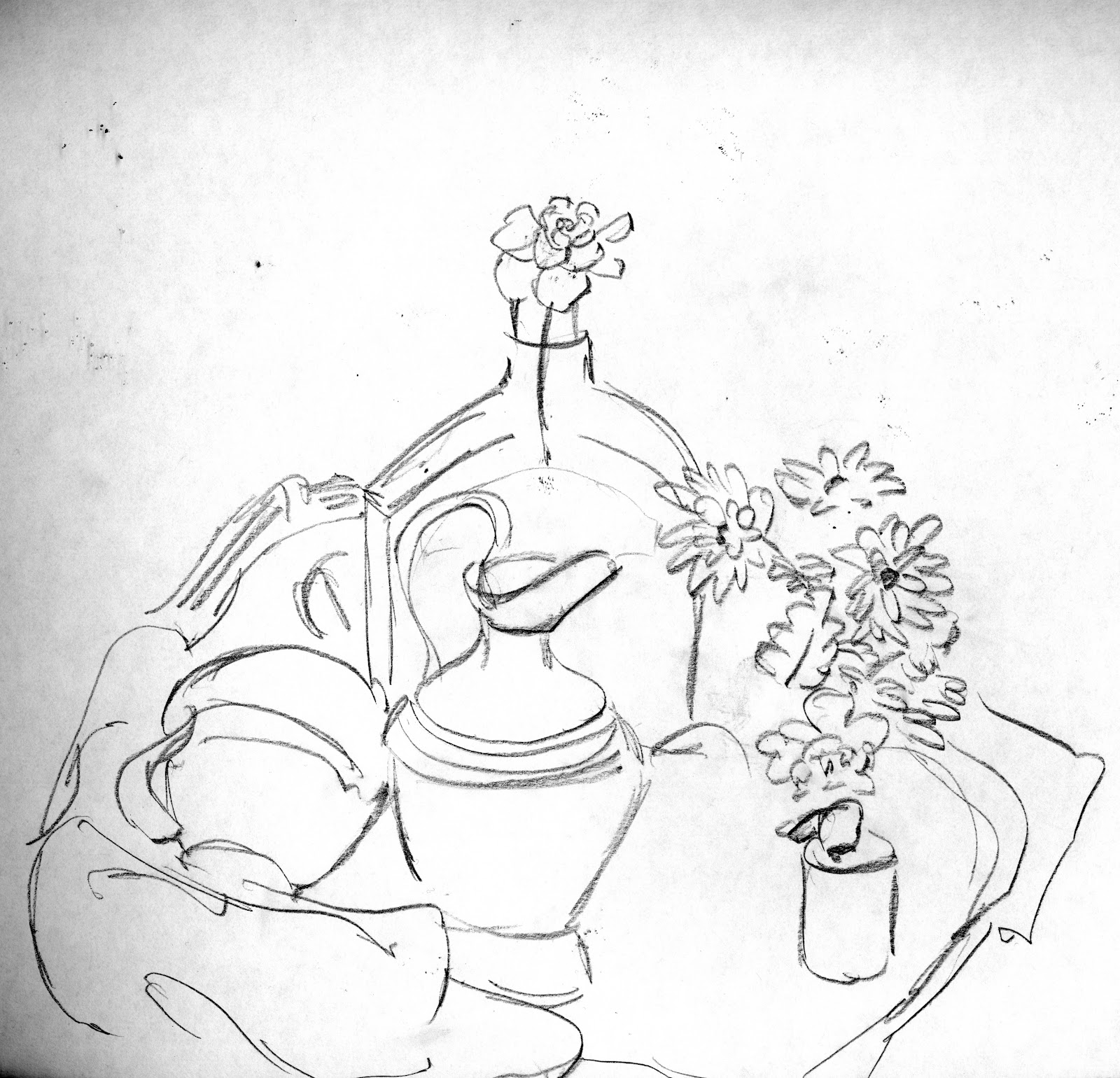 1600x1540 Observational Drawing 2 Week 3 Still Life