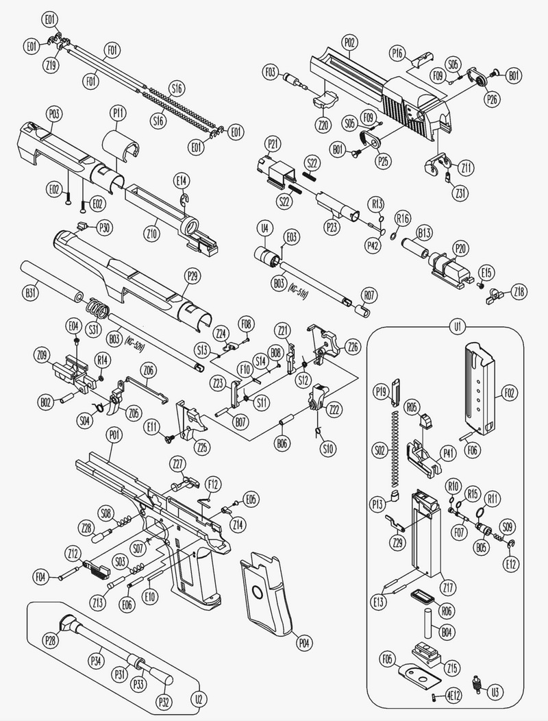 Desert Eagle Drawing at GetDrawings | Free download