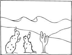 236x183 Desert Coloring Pages