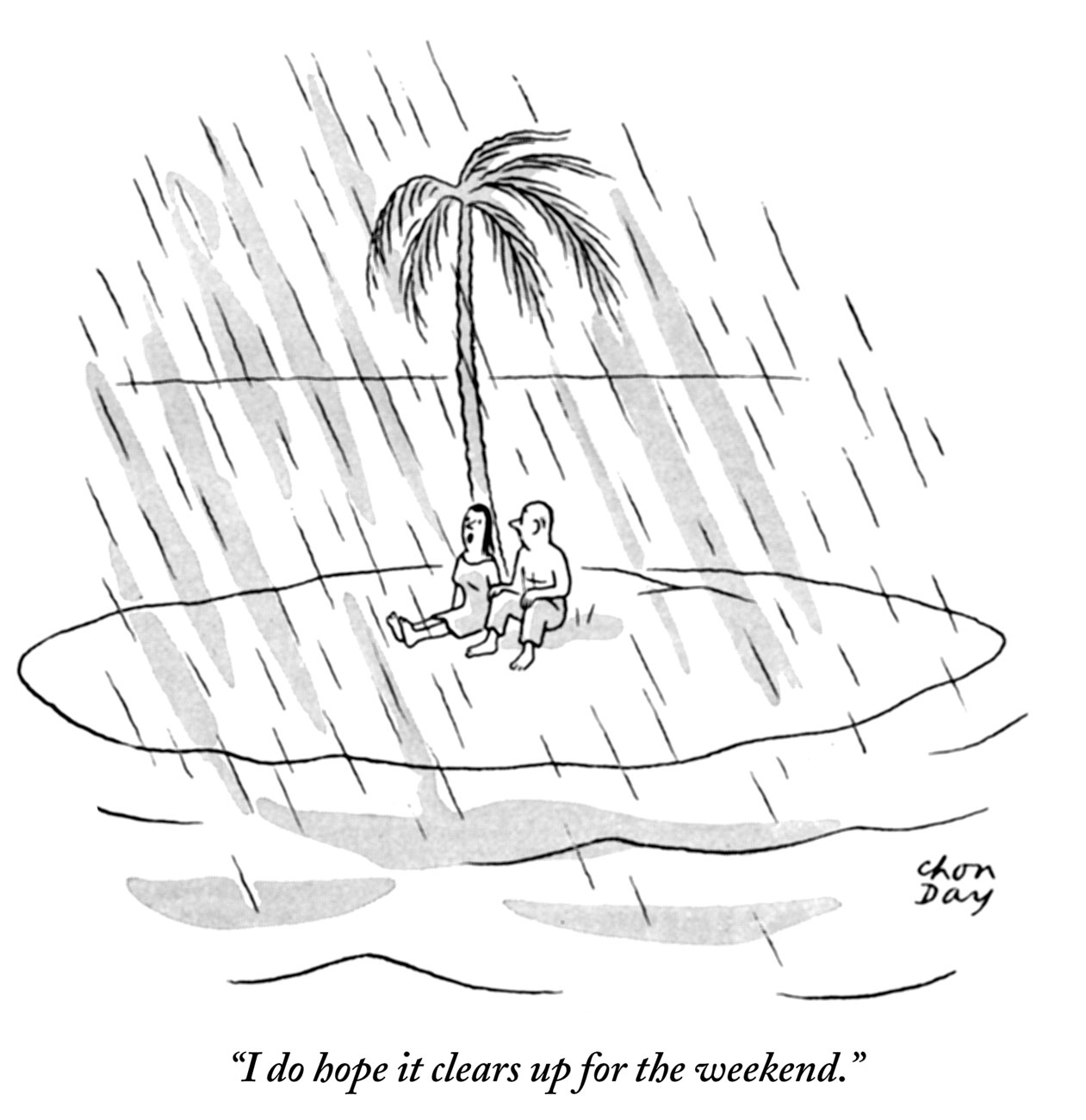 1261x1300 A Guy, A Palm Tree, And A Desert Island The Cartoon Genre That