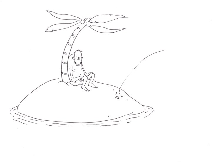 727x562 Trump's Desert Island Sand Trap The New Yorker