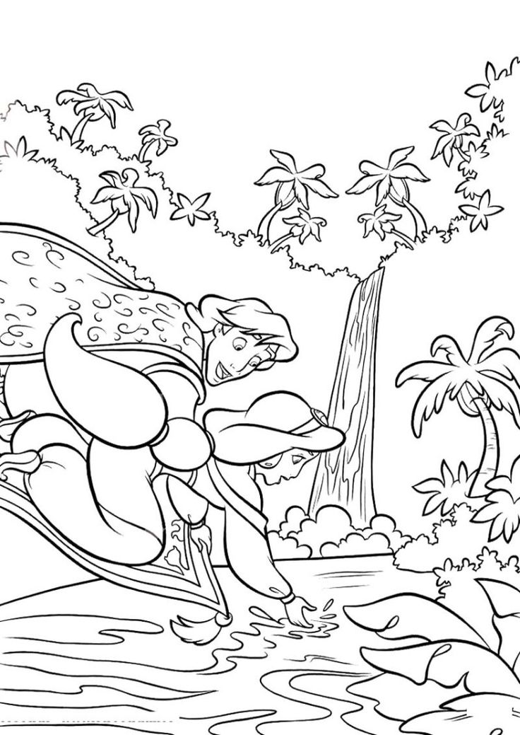 736x1039 Oasis Rested Coloring Pages