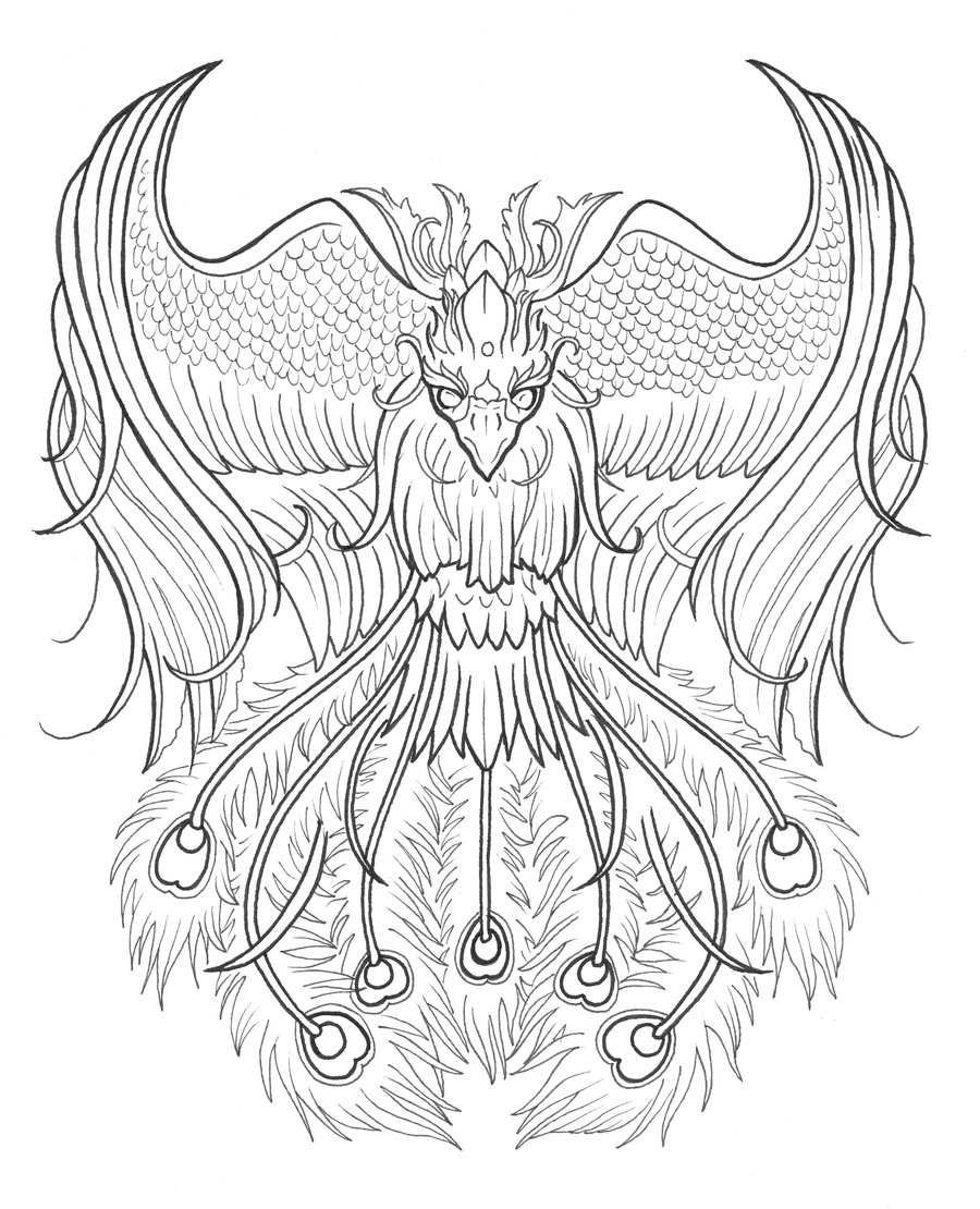 900x1110 Tattoo Designs Phoenix 03 Top Art Styles