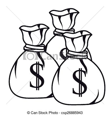 450x470 Money Design Over White Background, Vector Illustation Eps Vector
