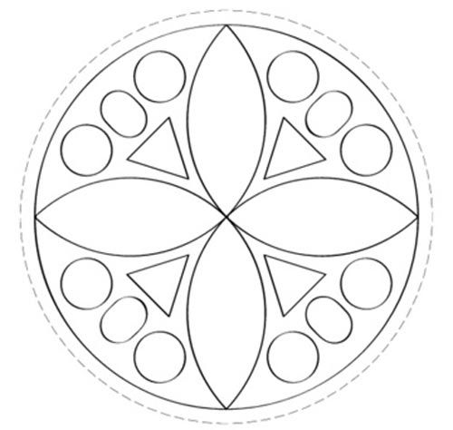 500x474 25 Easy Amp Creative Rangoli Designs With Dots To Try In 2018