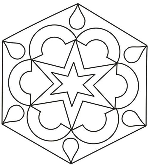 500x563 25 Easy Amp Creative Rangoli Designs With Dots To Try In 2018