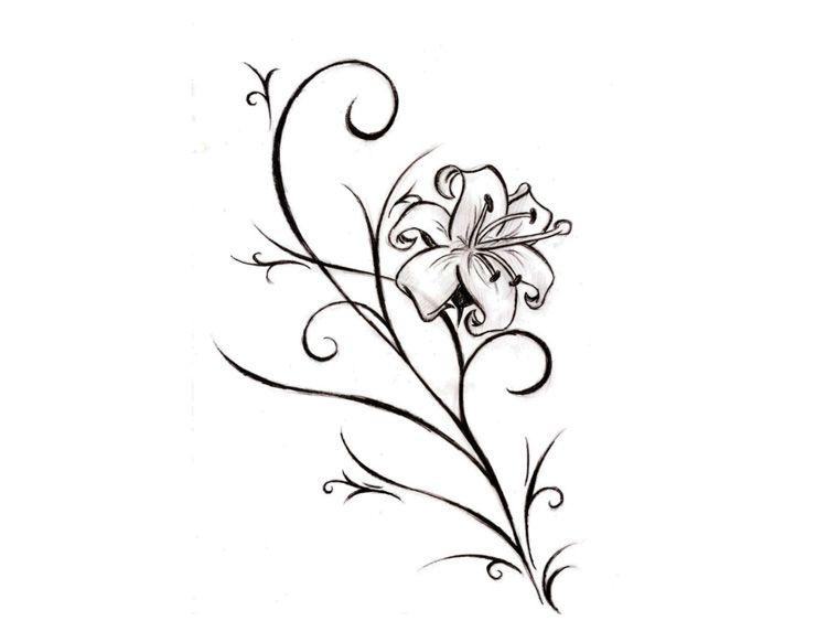 750x563 Tattoo Drawings Of Flowers, Designs And Flower Tats Ideas