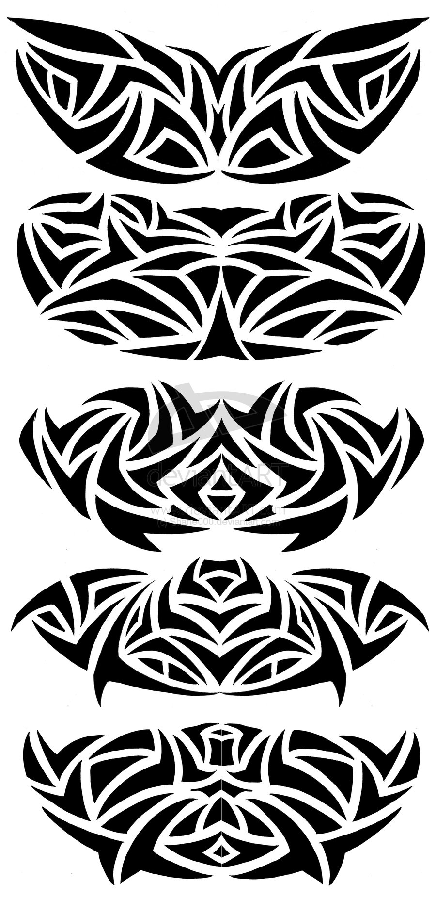900x1855 Tumblr Tribal Chest Tattoo Design 2015