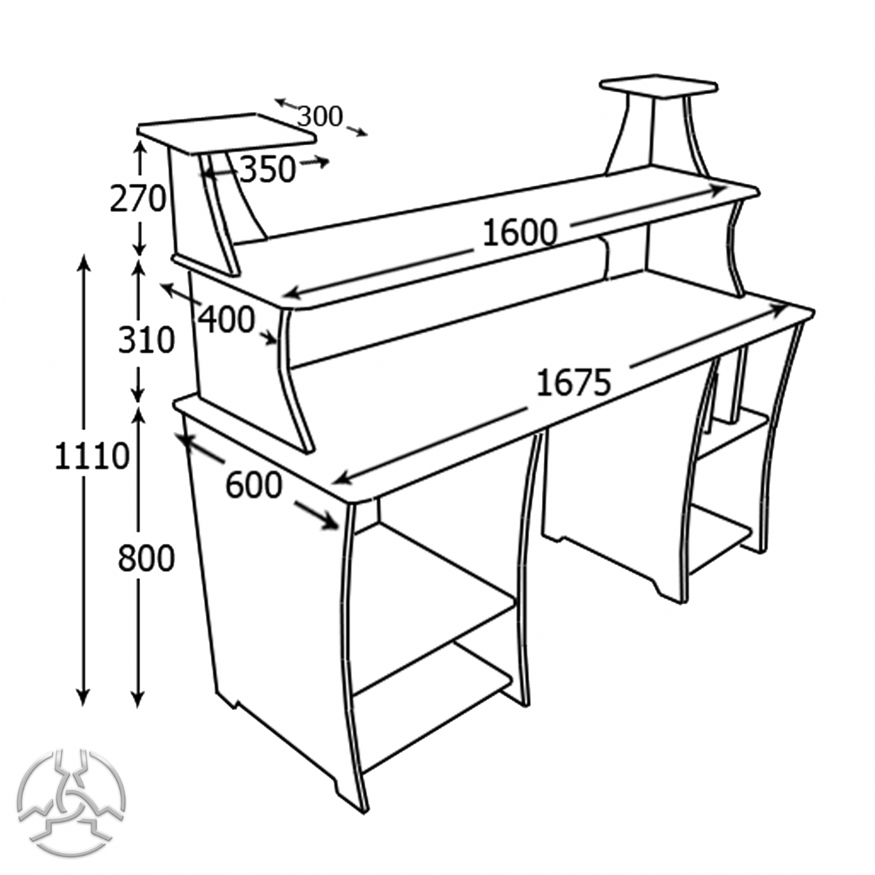 1256x1256 Pd1 Production Dj Desk