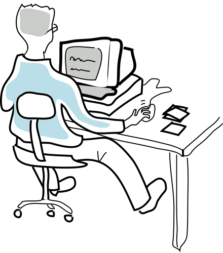 440x500 Free Desktop Computer Clipart
