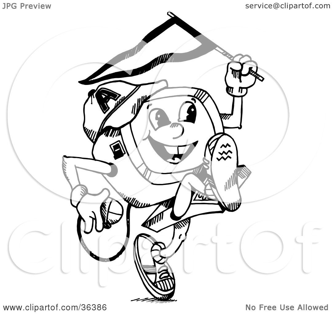 1080x1024 Clipart Illustration Of A Happy Child Desktop Computer Running