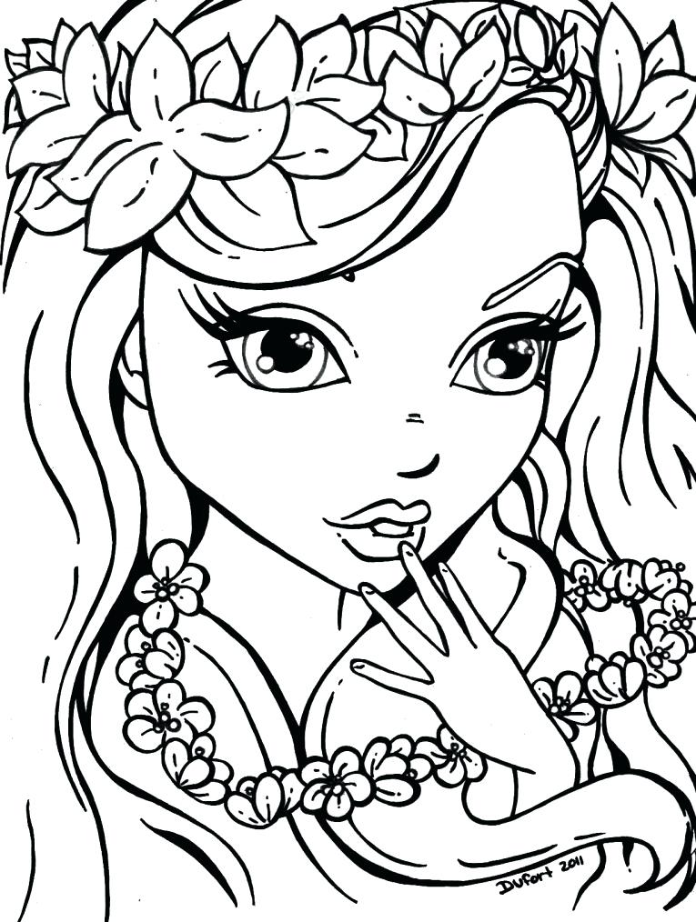 765x1014 Coloring Pages Of Girls 45 Plus Draw Color Pages For Girls New