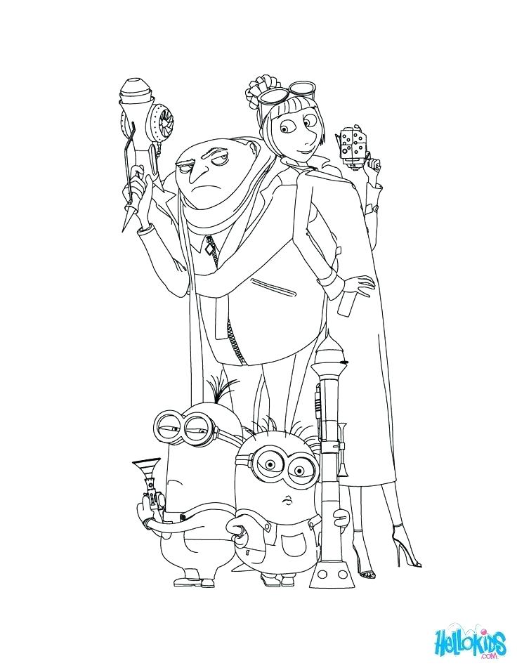 736x951 Despicable Me Minion Coloring Pages Despicable Me Minions Coloring