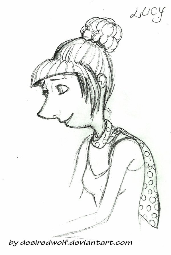 600x893 Lucy From Despicable Me 2. By Desiredwolf