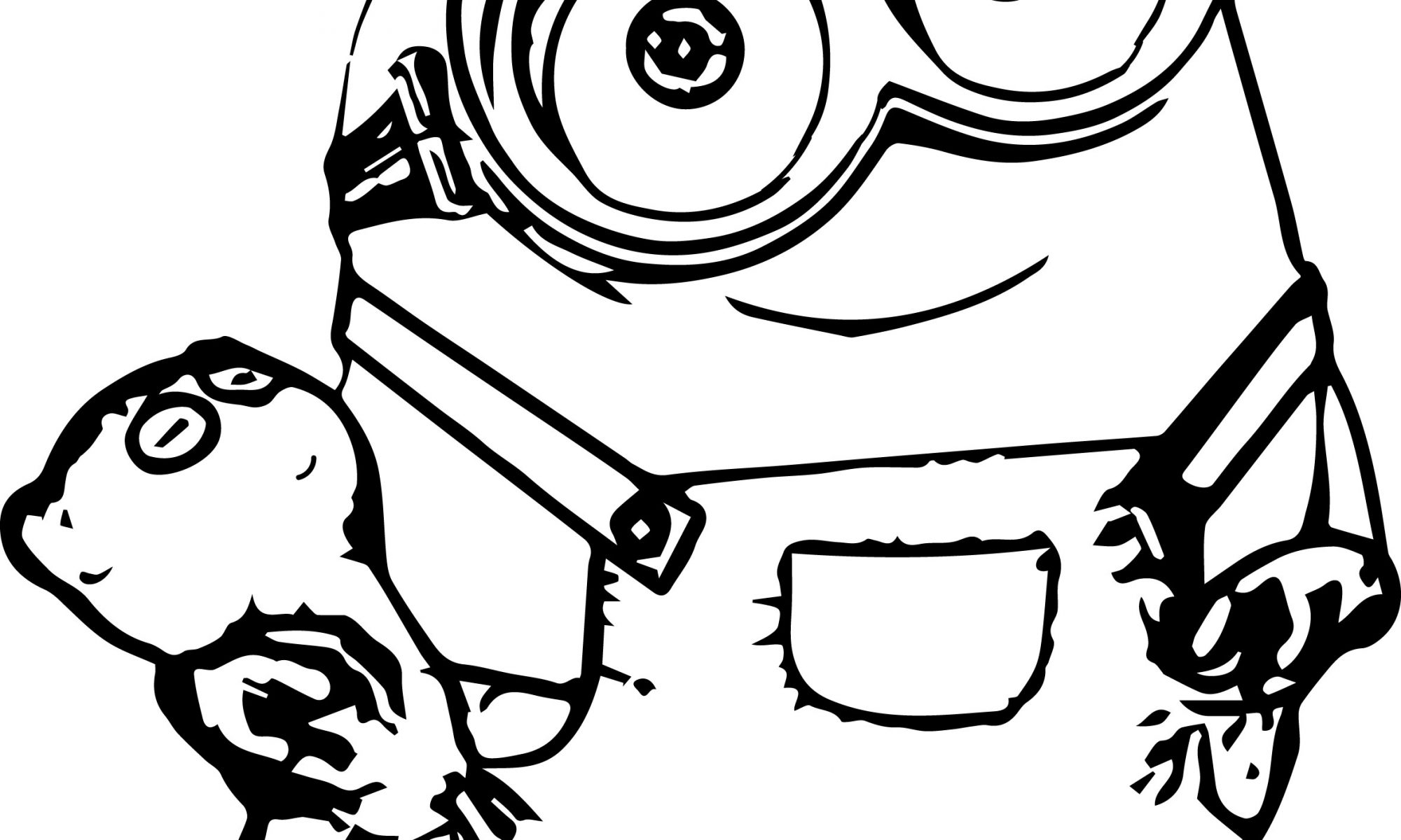 2000x1200 Despicable Me Minions Coloring Pages