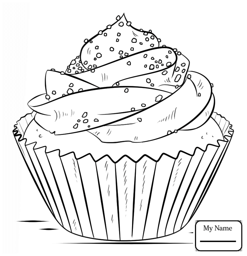 840x873 Home Housework Desserts Cupcake Desserts Coloring Pages For Kids